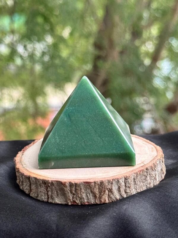 GREEN JADE PYRAMID
